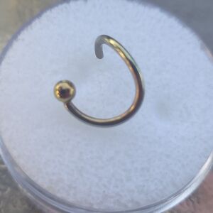 Titanium Fixed Bead Rings - 16g 3/8"